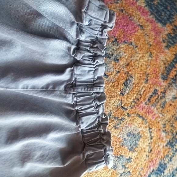 Wide Leg Gray Pants - Picture 6 of 7